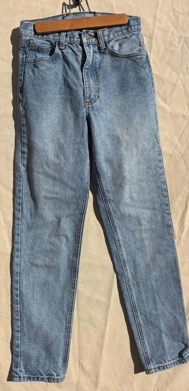 John Galt Jeans Size 28 Light Wash Straight Leg Denim
